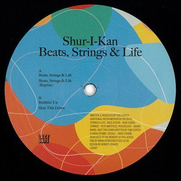 画像1: SHUR-I-KAN - BEATS, STRINGS & LIFE 【12"INCH】 洗練されたモダンでウォームなハウスが揃った充実の一枚！ 亡きPHIL ASHERへ捧げられたブロークン・ビーツも収録！！ (1)