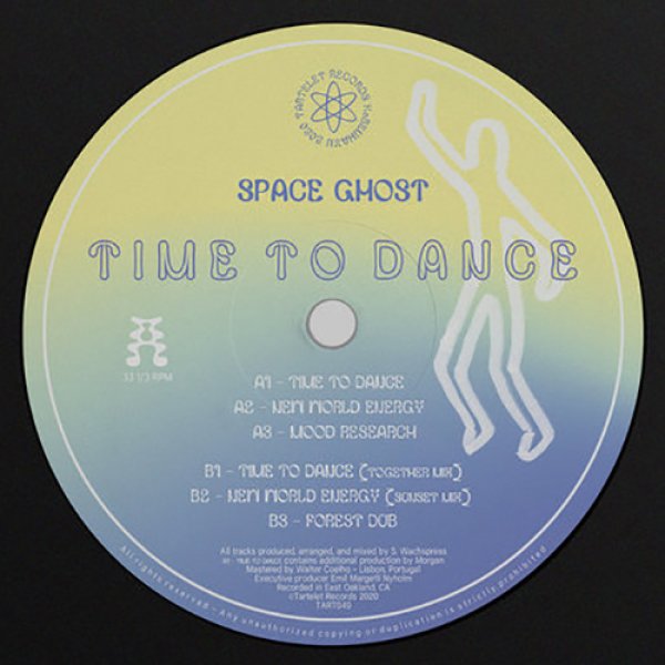 画像1: SPACE GHOST - TIME TO DANCE 【12"INCH】 カリフォルニア在住のSUDI WACHSPRESSことSPACE GHOSTによる、ディープでメロウな90'Sドリーム・ハウス路線の秀逸トラックがずらり揃う見逃し厳禁の一枚が入荷！ (1)