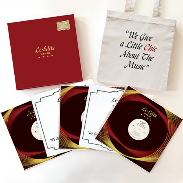 画像1: DIMITRI FROM PARIS PRESENTS - LE BOX SET 【5 X 12" + TOTE BAG 】 「LE EDITS」から、今までにリリースされてきた5枚の12インチで構成されたボックスセットが登場！  (1)