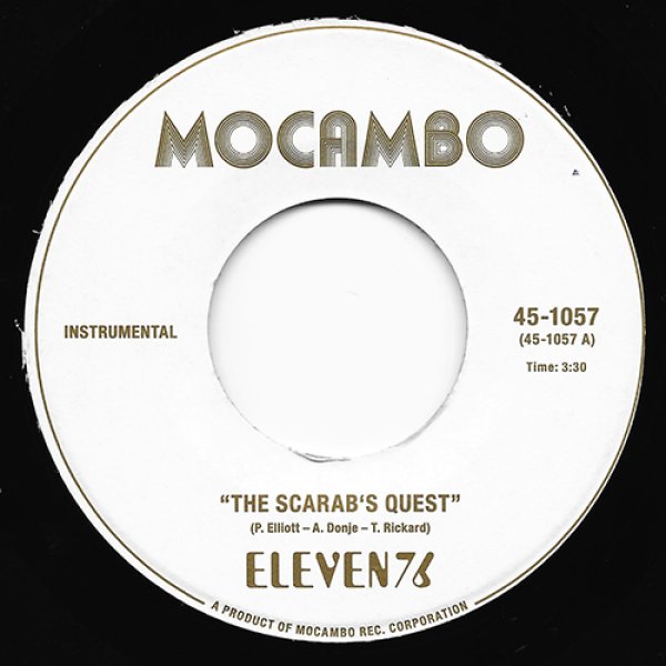 画像1: ELEVEN76 - THE SCARAB'S QUEST / THE HORNETS NEST 【7"INCH】 ワーナーに残されていたライブラリー音源「SPACE VOYAGE」のプロモーション7インチが登場！熱狂的なパーカッションが絡み合うブレイクドラムがカッコいい！！ (1)