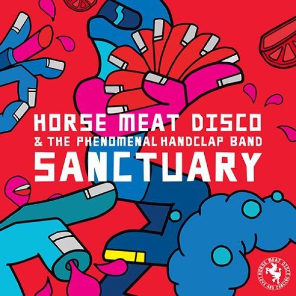 画像1: HORSE MEAT DISCO & THE PHENOMENAL HANDCLAP BAND - SANCTURARY (INCL. RAY MANG REMIXES) 【12"INCH】 N.YのTHE PHENOMENAL HANDCLAP BANDとタッグを組んだエレクトロニック・ファンク/ブギーが登場！最高のモダン・ブギー・リミックス！！ (1)