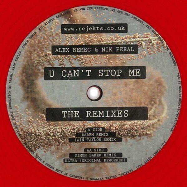 画像1: ALEX NEMEC & NIK FERAL - U CAN'T STOP ME REMIXES 【12"INCH】 2020年ベストセラーヒット！TECH HOUSEファン注目のBAREM、SIMON BAKER、IAIN TAYLORをフィーチャーしたオールスター・リミックスEPが登場！ (1)