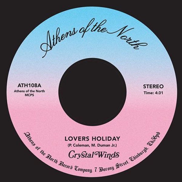 画像1: CRYSTAL WINDS - LOVERS HOLIDAY / LOVE AIN'T EASY 【7"INCH】 MORRIS CORTEZ BROWNとPAUL BROWNによるシカゴ・ソウル・デュオ による極上アーバン・メロウ・ミディアムと、メロデッシュなアーバン・ブギー・ソウルが初7インチ化！ (1)