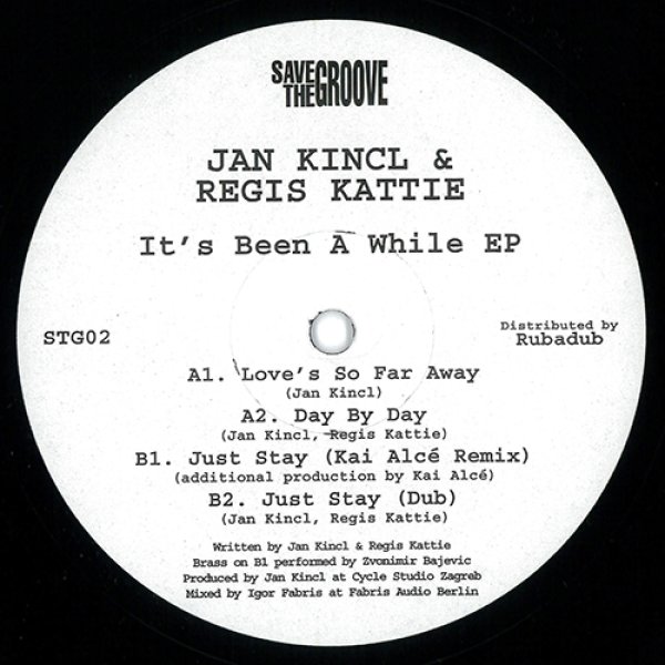 画像1: JAN KINCL & REGIS KATTIE - IT’S BEEN A WHILE EP (INCL. KAI ALCE REMIX) 【12"INCH】 ALICIA KEYS/"FEELING U, 〜"のハウス・リミックスで知られるJAN KINCLが登場！ジャズファンク系サンプリング・ループ・ハウスや、エレガントなディープ・ハウス・リミックスを収録！！ (1)