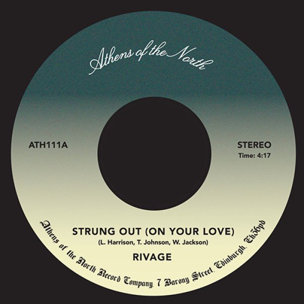 画像1: RIVAGE - STRUNG OUT ON YOUR LOVE / ALL MY LOVE FOR YOU 【7"INCH】 マイティー・ライダーズ元メンバーによるグループRIVAGEのレア・アルバムからカットされた激レア7"インチが待望のリイシュー！  (1)