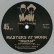 画像1: MASTERS AT WORK - MATTEL 【12"INCH】 MAWことマスターズ・アット・ワーク待望の新作をリリース！KENNY DOPEとLOUIE VEGAによるダークでソリッドなインスト・トラックを披露！！ (1)