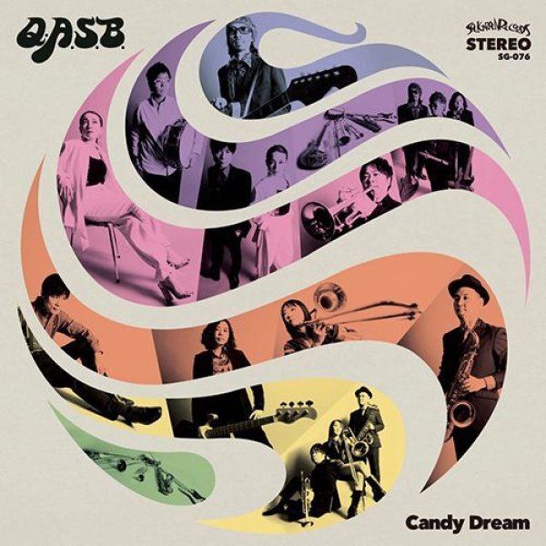 画像1: Q.A.S.B. - CANDY DREAM 【LP】 進化し続ける日本を代表するFUNK / RARE GROOVEバンド『Q.A.S.B.』５枚目のアルバム 『CANDY DREAM』が遂にレコード盤でリリース！  (1)
