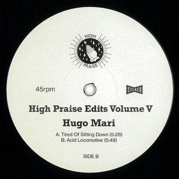 画像1: HUGO MARI - HIGH PRAISE EDITS 5 【12"INCH】 人気シリーズ第5弾！ BOHANNONによる定番中の定番ディスコ古典"LET'S START THE DANCE"を捌いたディスコ・ハウスを収録！ (1)