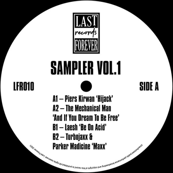 画像1: V.A. - LAST FOREVER SAMPLER VOL 1 【12"INCH】 レーベル傑作が初ヴァイナル化！  ディープ/ジャズ/アシッド・ハウス・ファン必須の一枚です！！ (1)