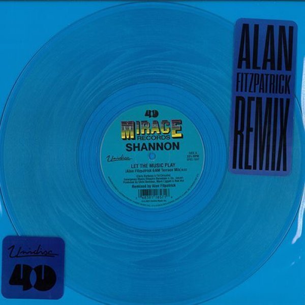 画像1: SHANNON - LET THE MUSIC PLAY (ALAN FITZPATRICK REMIX) 【限定12"INCH】 ディスコ史に残る1983年の大名曲がニュー・リミックス＆オリジナルを収録して、ディスコ名門レーベル「UNIDISC」40周年記念盤としてリリース！！ (1)