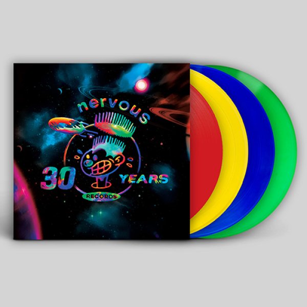 画像1: V.A. - NERVOUS RECORDS 30 YEARS (PART 1) 【限定4LP】 NYのハウス/ダンス・ミュージック・レーベル「NERVOUS RECORDS」設立30周年記念盤の第1弾！ハウス〜ブギー方面からテクノ方面まで錚々たるメンツが新たにリミックス！ (1)