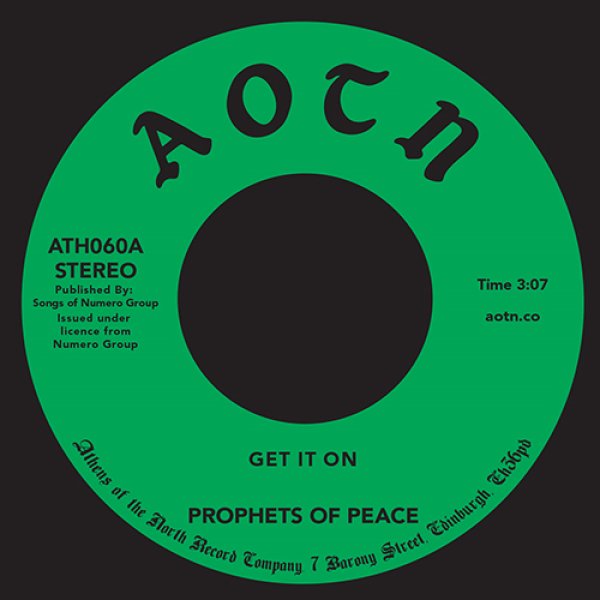 画像1: PROPHETS OF PEACE - GET IT ON / YOU CAN BE 【7"INCH】 1975年のレア名作が再発！哀愁感漂うソウル・ナンバー＆デュエット・メロウ・ミディアムのグッド・ソウル/ファンク・ナンバー！！ (1)