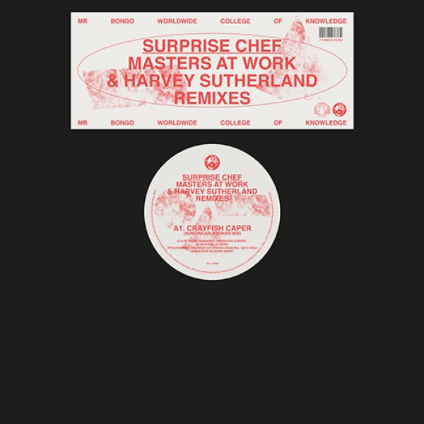 画像1: SURPRISE CHEF - MASTERS AT WORK / HARVEY SUTHERLAND REMIXES 【12"INCH】 オーストラリアはメルボルンのファンク・バンドをブロークン・ビーツ、エレクトロニック・ハウス、シンセ・ファンク/ブギーでリミックス！！ (1)