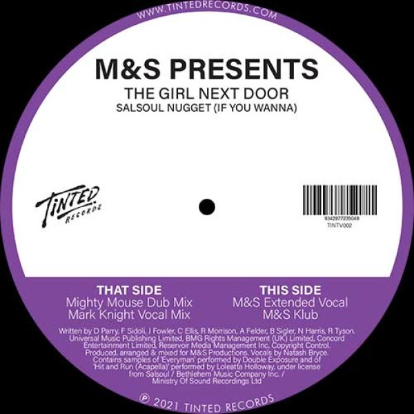 MS PRESENTS THE GIRL NEXT DOOR SALSOUL NUGGET (20TH ANNIVERSARY REMIXES)【 12