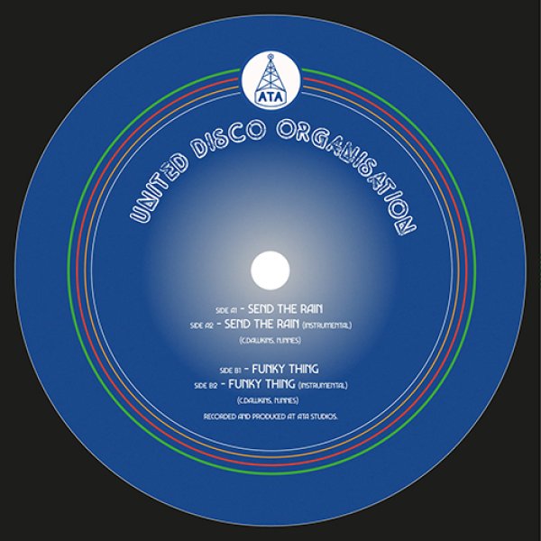 画像1: UNITED DISCO ORGANISATION - SEND THE RAIN 【12"INCH】 「SALSOUL」のJOE BATAANや、フィラデルフィア・ソウルを彷彿とさせるアンダーグラウンド・ディスコが入荷！ (1)