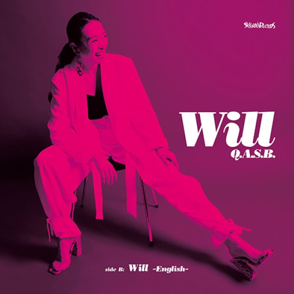 画像1: Q.A.S.B. - WILL / WILL (ENGLISH) 【7"INCH】 只今爆走中のQ.A.S.B.がニューシングルをリリース！ JAZZ 〜 R&B テイストを織り交ぜたスロー・テンポなソウル・ナンバーで大推薦！！ (1)