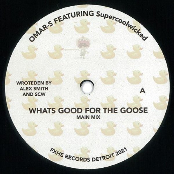 画像1: OMAR-S FEAT. SUPERCOOLWICKED - WHAT’S GOOD FOR THE GOOSE 【7"INCH】 女性シンガーSUPERCOOLWICKEDをフィーチャーして甘く艶やかなメロウ・ソウル/R&Bを披露する大推薦盤が入荷！ (1)