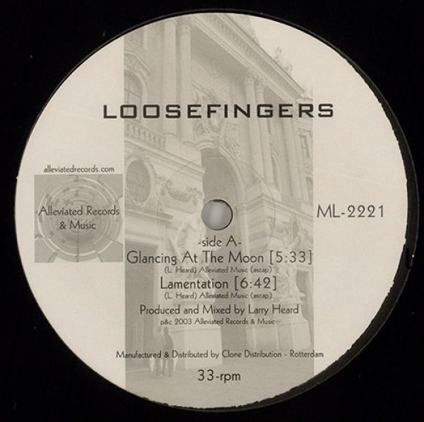 画像1: LOOSEFINGERS (LARRY HEARD) - LOOSEFINGERS EP 【12"INCH】 2003年リリースの12インチが久しぶりにリプレス！ 美しく洗練された感覚で浸透性の高いディープ・ハウスを展開する全曲最高な一枚！！ (1)