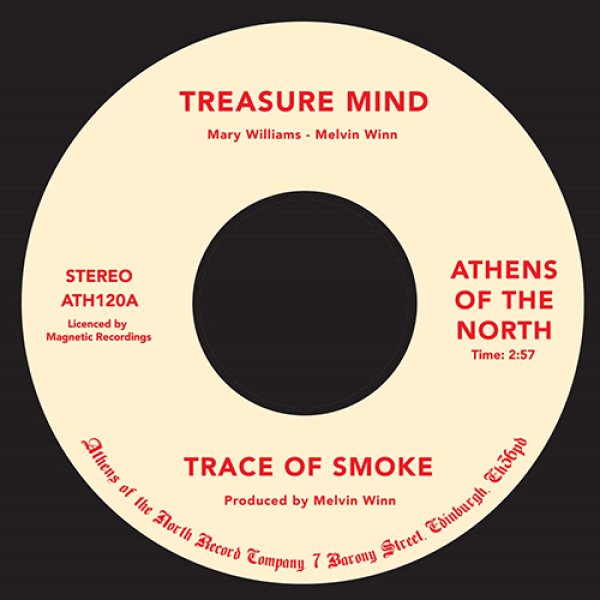 画像1: TRACE OF SMOKE - TREASURE MIND / U.R 【7"INCH】 多くのソウル/ディスコDJがプレイしたマイナーだけど人気な70年代の傑作ノーザンソウル、レア・ディスコが待望の復刻！ (1)