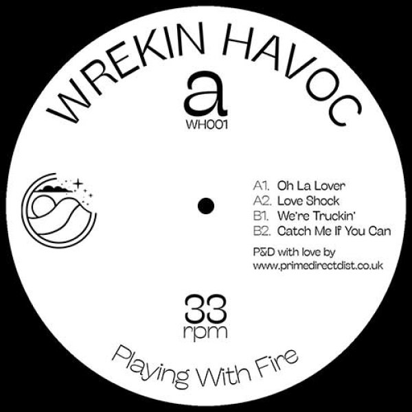 画像1: WREKIN HAVOC - PLAYING WITH FIRE EP 【12"INCH】 フランスのJEAN SCHULTHEISによる1984年リリースの"L'AMOUR ZARBA"など、見逃せないミッドナイト・バレアリック・エディットを全4曲収録！ (1)