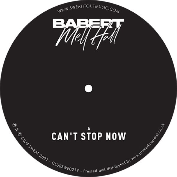 画像2: BABERT & MELL HALL - CAN'T STOP NOW 【12"INCH】 イギリスのシンセ・ポップデュオ、YAZOOによる1982年の大ヒット曲"DON'T GO"をサンプリングしたエレクトリックでポップなニューディスコ・ハウス！ (2)