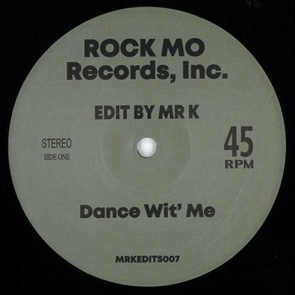 画像1: MR. K - MR K EDITS, VOL. 7 【12"INCH】 シリーズ第7弾は、ディスコ定番の名曲RICK JAMES/"DANCE WIT ME"とTEMPTATIONS/"GLASSHOUSE"ををDJユースにナイス・リエディット！ (1)