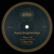 画像1: PARIS BRIGHTLEDGE - WHEN I DIE 【12"INCH】 "PROMISED LAND"で知られる大御所JOE SMOOTHを筆頭にシカゴハウスの重鎮たちがリミックスするハウス・ファンは見逃せない一枚が入荷！ (1)