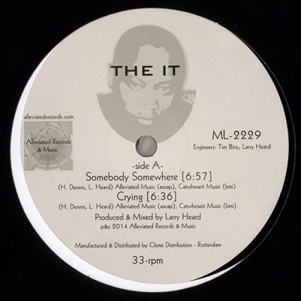 画像1: THE IT - THE IT EP 【12"INCH】 LARRY HEARD主宰「ALLEVIATED」の人気盤がリプレス！ 往年のTHE ITらしさを改めて再確認できるディープ・ハウスを展開！！  (1)