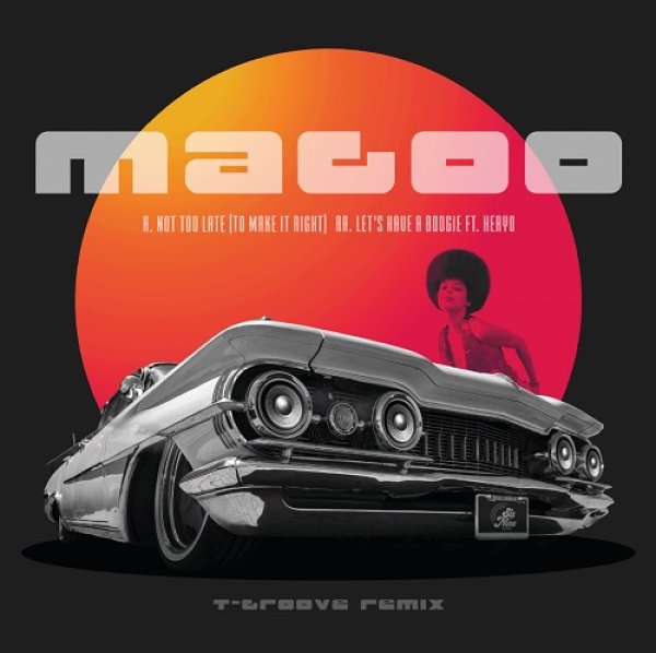 画像1: MAGOO - NOT TOO LATE (TO MAKE IT RIGHT) / LET'S HAVE A BOOGIE FT. HEYRO (T-GROOVE REMIXES) 【7"INCH】  (予約商品：6月5日入荷予定)  マグー2019年作『LET'S HAVE A BOOGIE』から人気の2曲が7インチで登場！ (1)