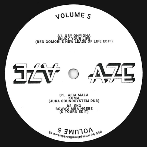 画像1: OBY ONYIOHA / AFIA MALA / EKO - A7 EDITS VOLUME 5 【12"INCH】 「AFRICA SEVEN」が展開するエディット・レーベル「A7 EDITS」から第5弾！アフロ/ブギー/ディスコ/バレアリック好きは見逃せない粒揃いな一枚です！ (1)