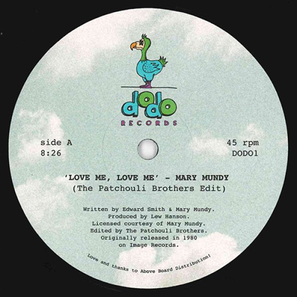 画像1: MARY MUNDY - LOVE ME, LOVE ME / LOVE IS GONE (THE PATCHOULI BROTHERS EDITS) 【12"INCH】 人気のシンガーソングライター「メアリー・モンディー」による1980年のモダン・ソウル・ブギー名曲をスペシャル・エディット！ (1)