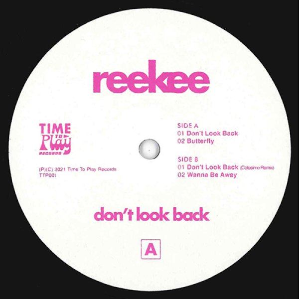 画像1: REEKEE - DON'T LOOK BACK 【12"INCH】 イタリアの気鋭、RICCARDO MASIことREEKEEが約3年振りとなる新作12インチをリリース！ジャジーなピアノ・コードやスペーシーなシンセを重ねながら温かいディープ・ハウスを展開！ (1)