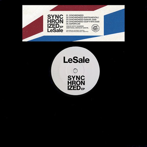 画像1: LESALE feat. KATHY DIAMOND - SYNCHRONIZED EP 【12"INCH】 数々の名曲を残してきたシンガー「キャシー・ダイアモンド」をフィーチャーし、洗練されたしっとり艶やかな歌物モダン・ブギー/ファンクを展開！ (1)