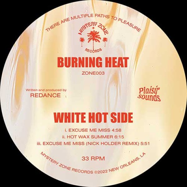 画像1: REDANCE / QUICKWEAVE - BURNING HEAT EP (INCL. NICK HOLDER / ACEMO REMIXES) 【12"INCH】 ニューオリンズの新鋭アーチストによるスプリットEP！古株NICK HOLDERのリミックスも収録した極上ハウスを全6トラック！ (1)