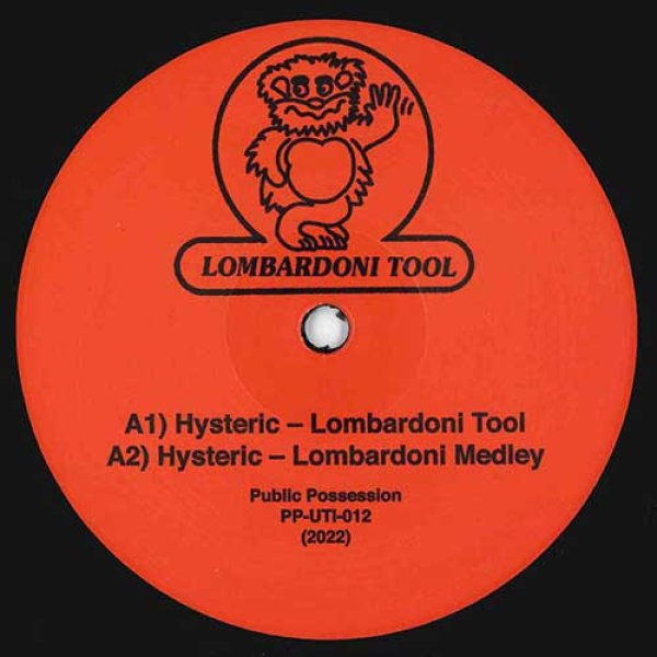 画像1: HYSTERIC - LOMBARDONI TOOL 【12"INCH】 数々のレーベルで活躍してきたオーストラリアのリエディット・マスターによるバレアリック・ディスコ＆ブギーなスペシャル・トラック！ (1)