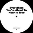 画像2: UNKNOWN - EVERYTHING YOU’RE ABOUT TO HEAR IS TRUE 【12"INCH】 スウェーデンのPER-ERIK HALLINによる1982年マイナー音源や、SERGE GAINSBOURGの1977年ジャズファンク・ブギーをリエディット！ラブリーでナイスなブギー全5曲！ (2)