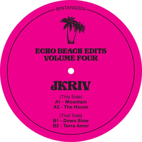 画像1: JKRIV - ECHO BEACH EDITS VOLUME 4 【12"INCH】 「RAZOR-N-TAPE」の主宰者であるN.YのJKRIVによるリエディット集が入荷！爽快ブギー・ハウスや、JORGE BENネタのブラジリアン・ハウス/ブギー！ (1)