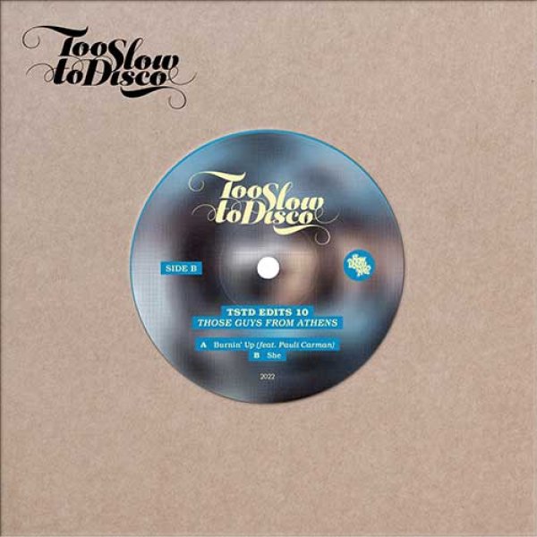 画像1: THOSE GUYS FROM ATHENS - TOO SLOW TO DISCO EDITS 10 【2×7"INCH】 大好評リエディット・シリーズ第10弾！ソウル/ブギー/AORネタを用いながらメロウでウォームなスローモー・ブギー・リワーク！！ (1)