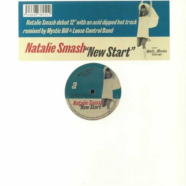 画像1: NATALIE SMASH - NEW START 【12"INCH】 オールド・シカゴ路線のビートやダーティーなアシッド・シンセなどを用いながらロウでヒプノティックなハウスを展開するHOUSE〜NU DISCOが好きな方まで大推薦の一枚！ (1)