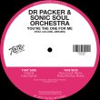 画像1: DR PACKER & SONIC SOUL ORCHESTRA - YOU'RE THE ONE FOR ME 【12"INCH】 D-TRAINによる1982年のディスコ・ガラージ名曲を見事にモダン・ディスコ・ハウスでカバーした極上の一枚が入荷！ (1)