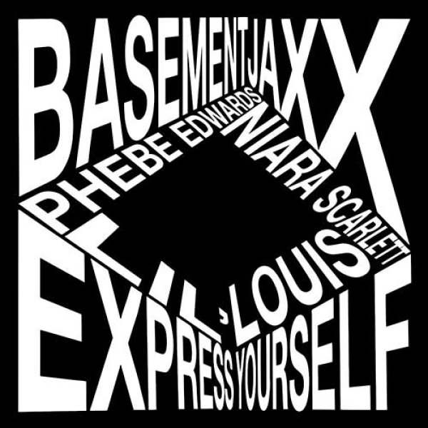 画像1: BASEMENT JAXX - EXPRESS YOURSELF / LAUGHING MATTER 【12"INCH】 自身のレーベルからリリース100番目を記念して未発表音源を収録した新作が登場！ LIL' LOUISをフューチャーした傑作など全4曲！ (1)