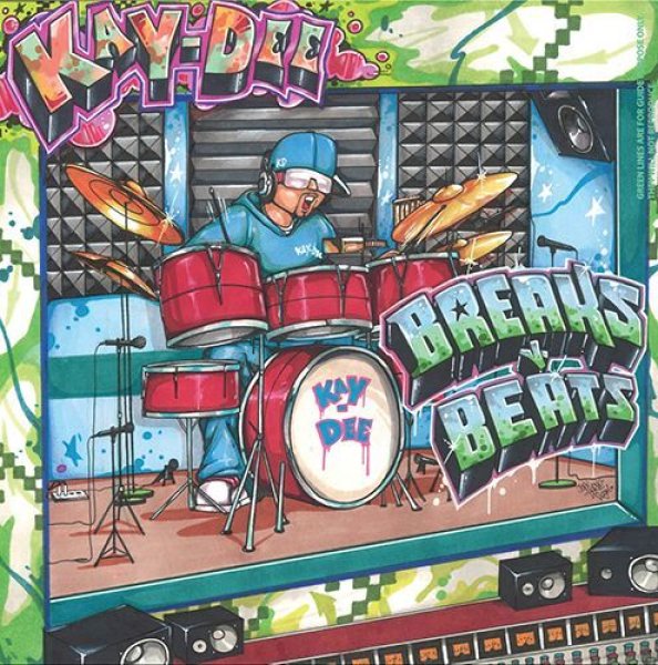 画像1: KENNY DOPE - BREAKS & BEATS 【LP】 ケニー・ドープ自身のスタジオ『KAY DEE STUDIO』でプロデュース制作＆録音されたブレイクビーツの傑作アルバムが待望の再プレス！ (1)