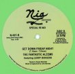 画像1: FANTASTIC ALEEMS featuring LEROY BURGESS - GET DOWN FRIDAY NIGHT (SPECIAL RE-MIX) / GET DOWN FRIDAY NIGHT (VOCAL) 【12"INCH】  (RECORD STORE DAY 2023 限定盤)  1982年のNYブギー・ガラージ・ディスコ名曲がRSDにリイシュー盤として登場！ (1)
