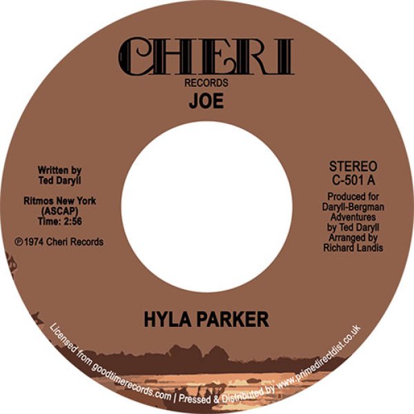 画像1: HYLA PARKER - JOE / QUIET TUNES 【7"INCH】(RECORD STORE DAY 2023 限定盤)  ソウル・ファン絶賛の激レア・シングル！美メロ・モダン・ソウルと甘くメロウな極上バラードの名曲がRSDにリイシュー盤として登場！ (1)