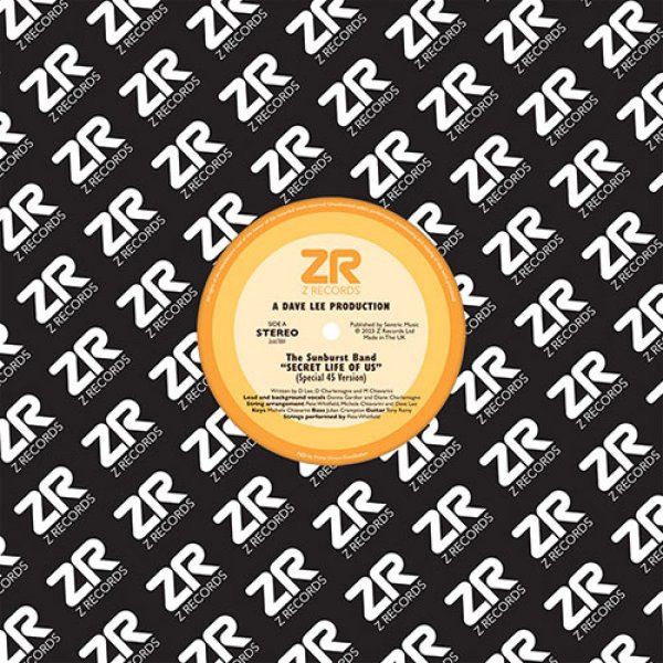 画像1: THE SUNBURST BAND / DAVE & MAURISSA - SECRET LIFE OF US (SPECIAL 45 VERSION) / LOOK AT THE STARS (2-STEP SOUL MIX) 【7"INCH】(RECORD STORE DAY 2023 限定盤)  RSD特別7"インチ・バージョンとして初7"インチ化！ (1)