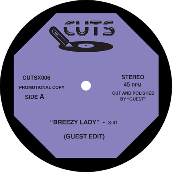GUEST - GUEST MINI EDITS NO.3 (WHITE VINYL)【7