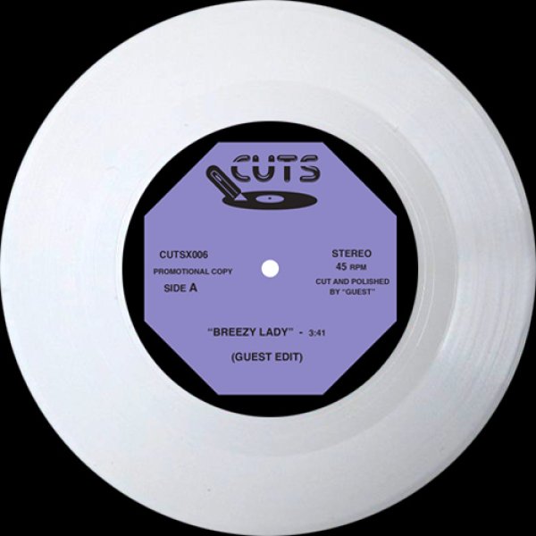 画像1: GUEST - GUEST MINI EDITS NO.3 (WHITE VINYL) 【7"INCH】(再入荷)  待望のリプレス！ 日本を代表する某有名大御所による1976年の1STアルバムに収録されているシティポップ名曲"WINDY LADY"をネタに極上エディット！ (1)