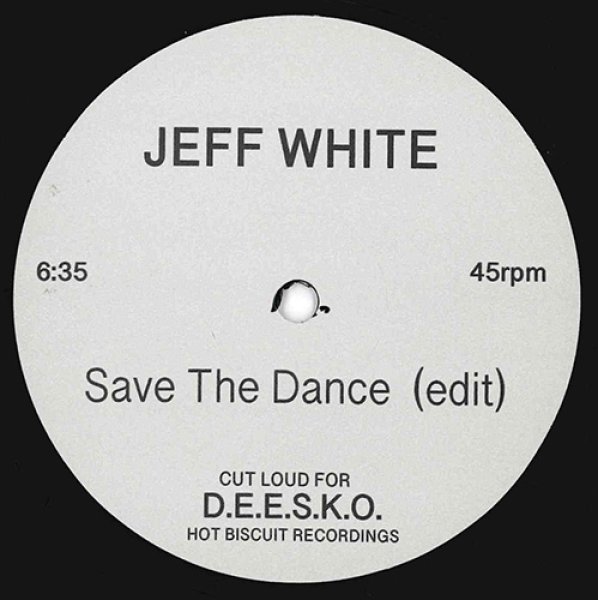 画像2: JEFF WHITE - FREE PEOPLE / SAVE THE DANCE 【12"INCH】 シカゴ・ディスコ・シーンで活動するDJ、ジェフ・ホワイトによるリエディットが登場！洗練されたフィーリングと軽快さを持ったアフロ＆ソウル・ブギーに仕立てています。限定300枚プレス！ (2)