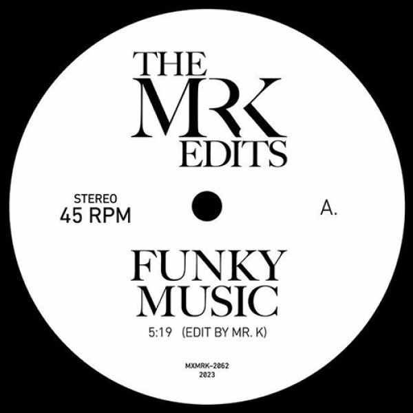 画像1: MR. K EDITS - FUNKY MUSIC / GIVING UP 【7"INCH】 LUTHER VANDROSSソロデビュー以前のグループ LUTHER時代の名曲と、GLADYS KNIGHT & THE PIPSのカヴァー曲として知られる人気ナンバーZULEMAの名曲をナイス・エディット！ (1)