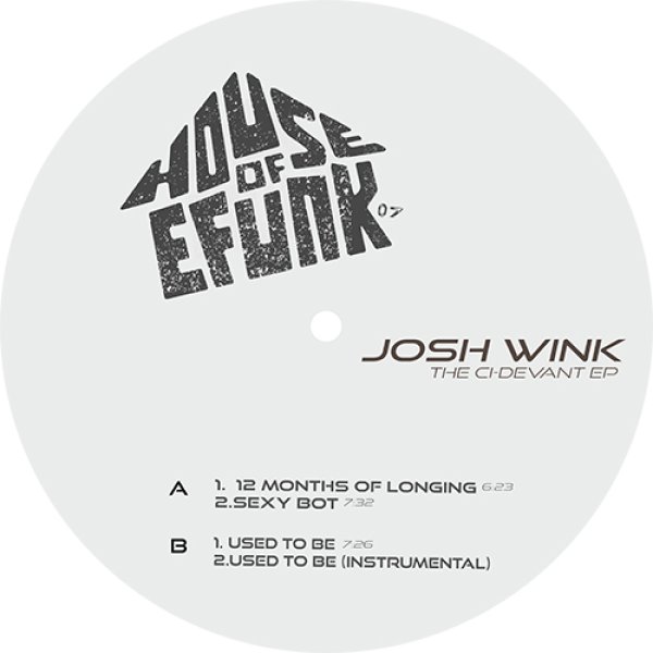 画像1: JOSH WINK - CI-DEVANT 【12"INCH】 909 キックで始まり、ファンキーなパーカッションが溢れ渦巻くビート(A1)。など深いエレクトロニックのグルーヴとメロディーが懐かしいハウスを収録！ (1)
